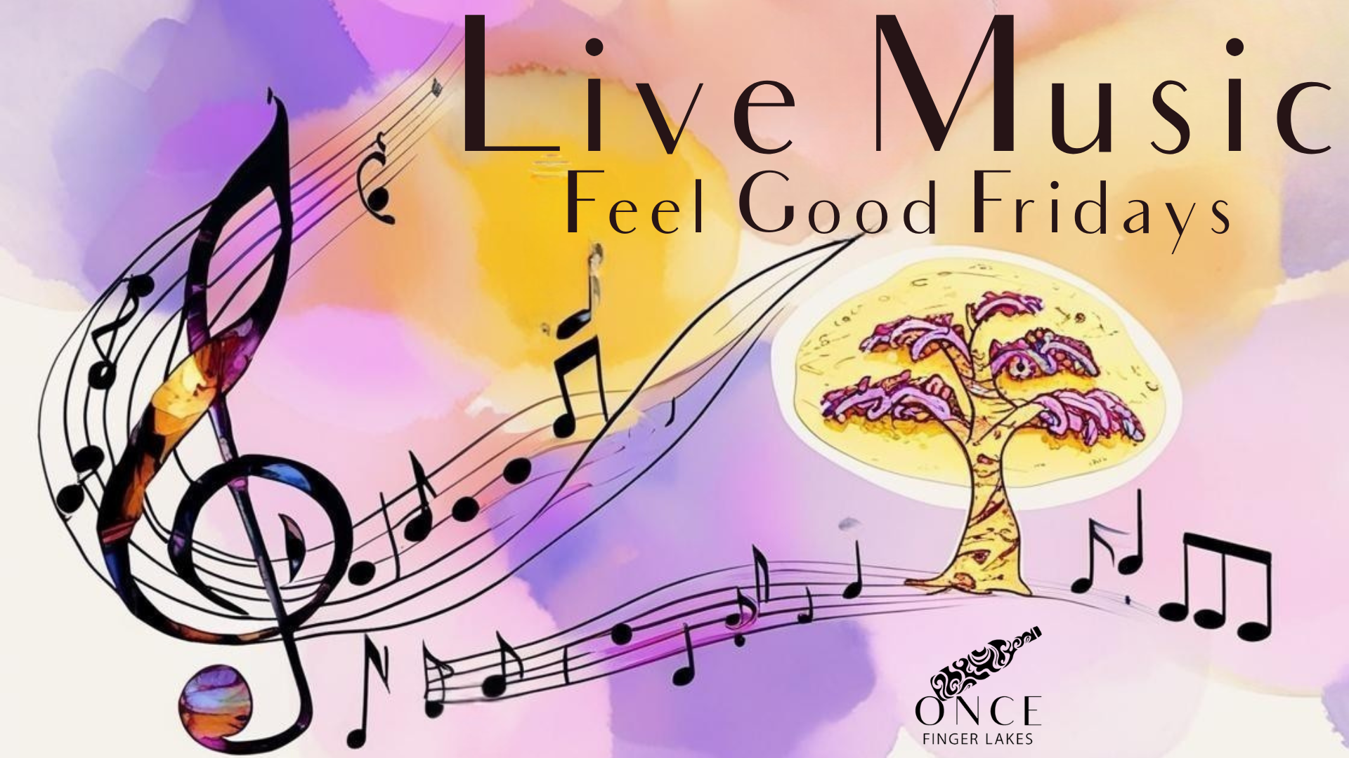 Live Music Happy Hour Fridays Once Finger Lakes