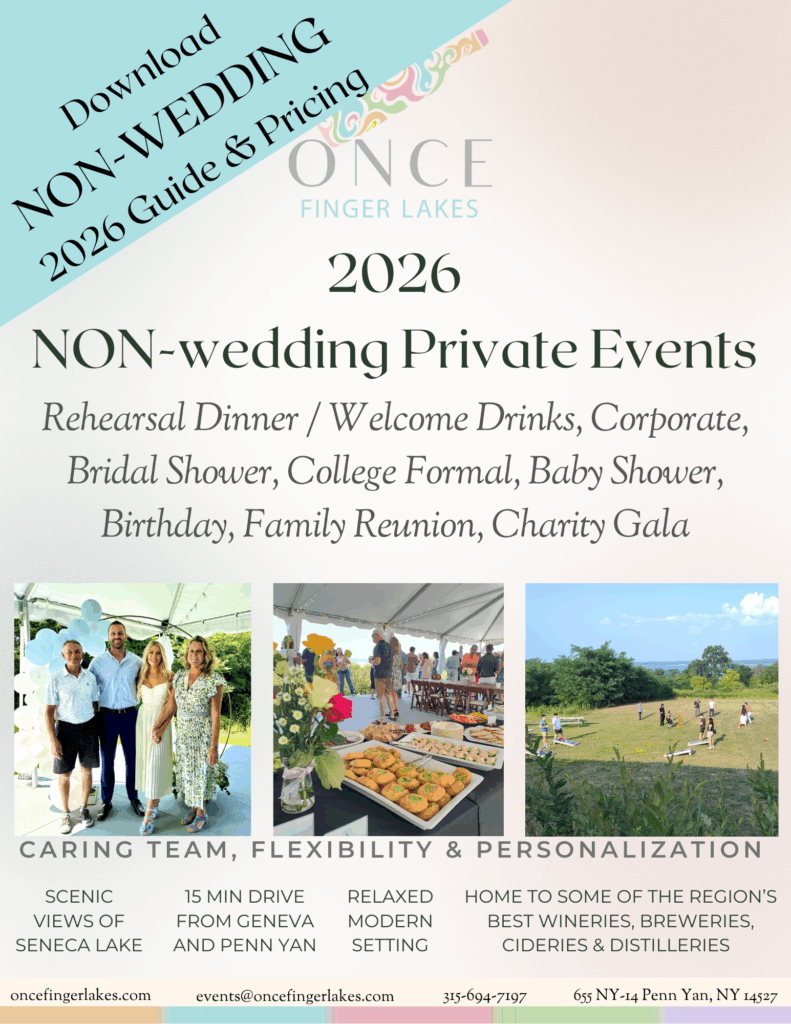Once Finger Lakes Non Wedding Guide Cover