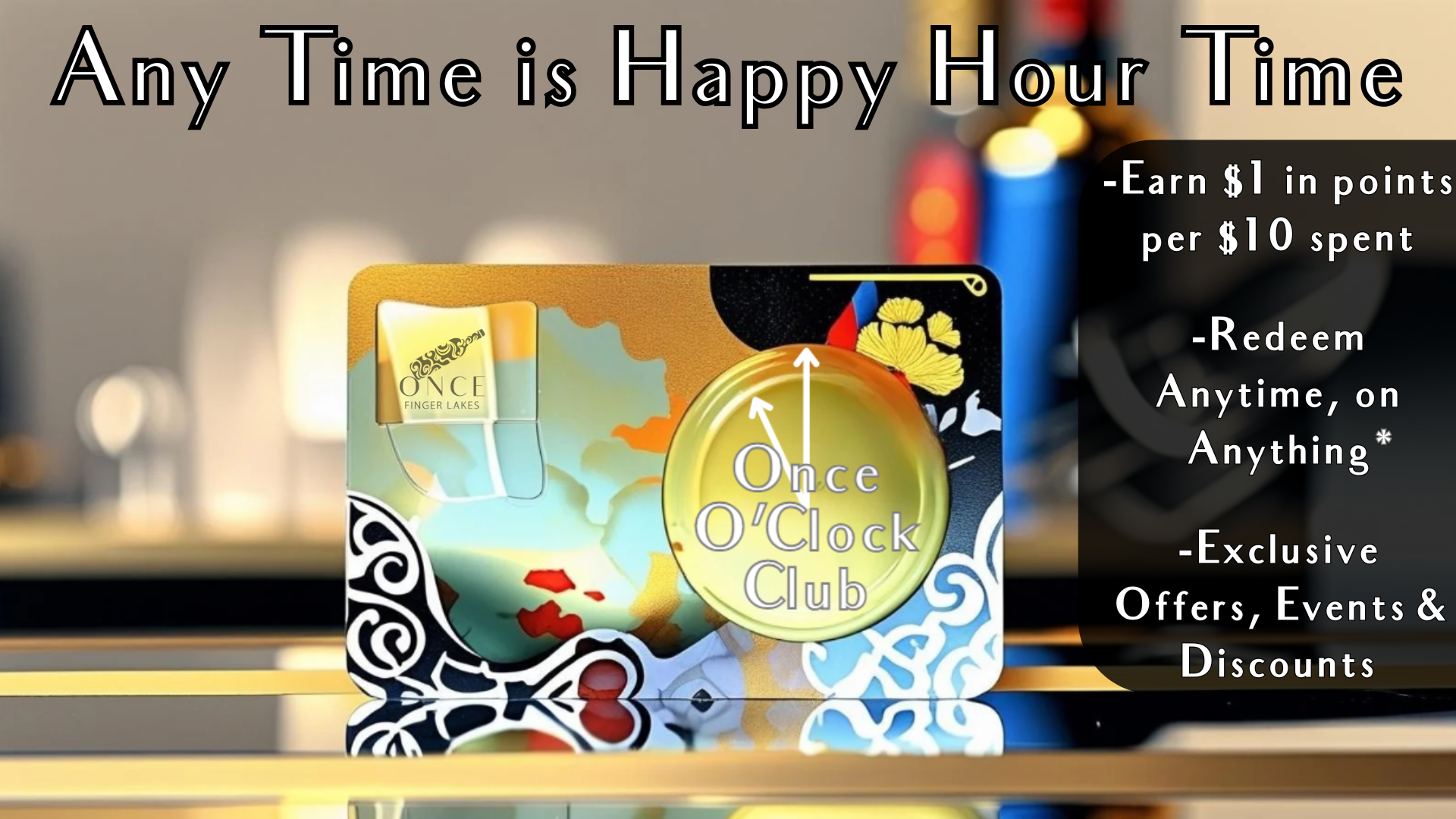 Once OClock Club Happy Hour Club