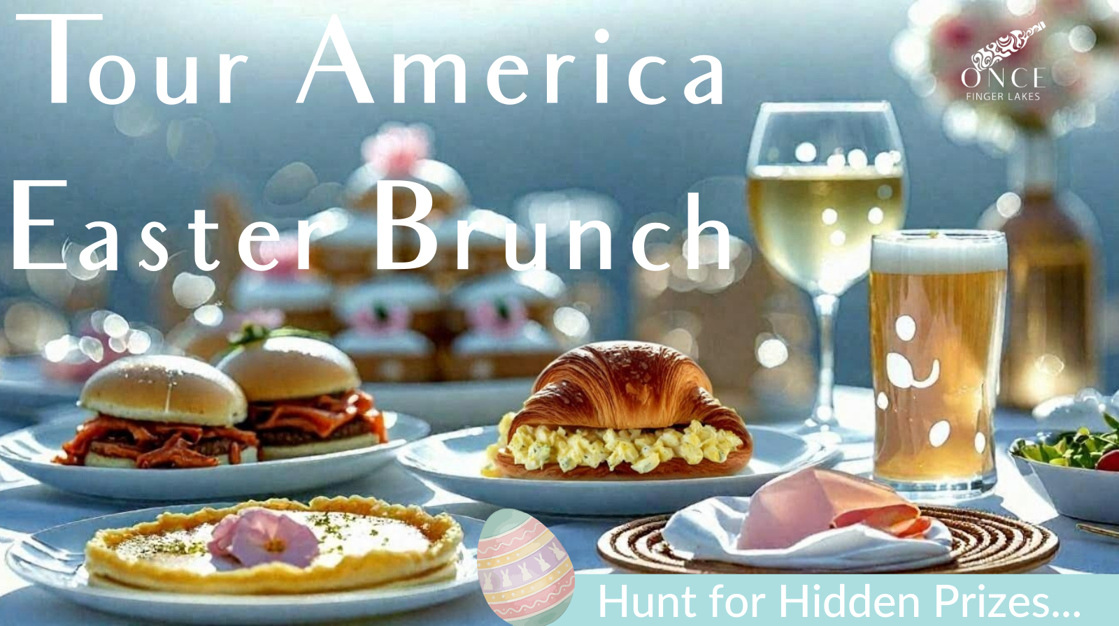Easter Brunch Banner Once Finger Lakes
